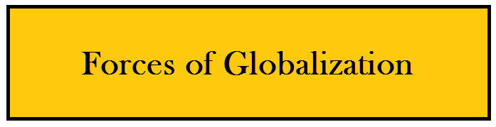 Forces of Globalization in International Business